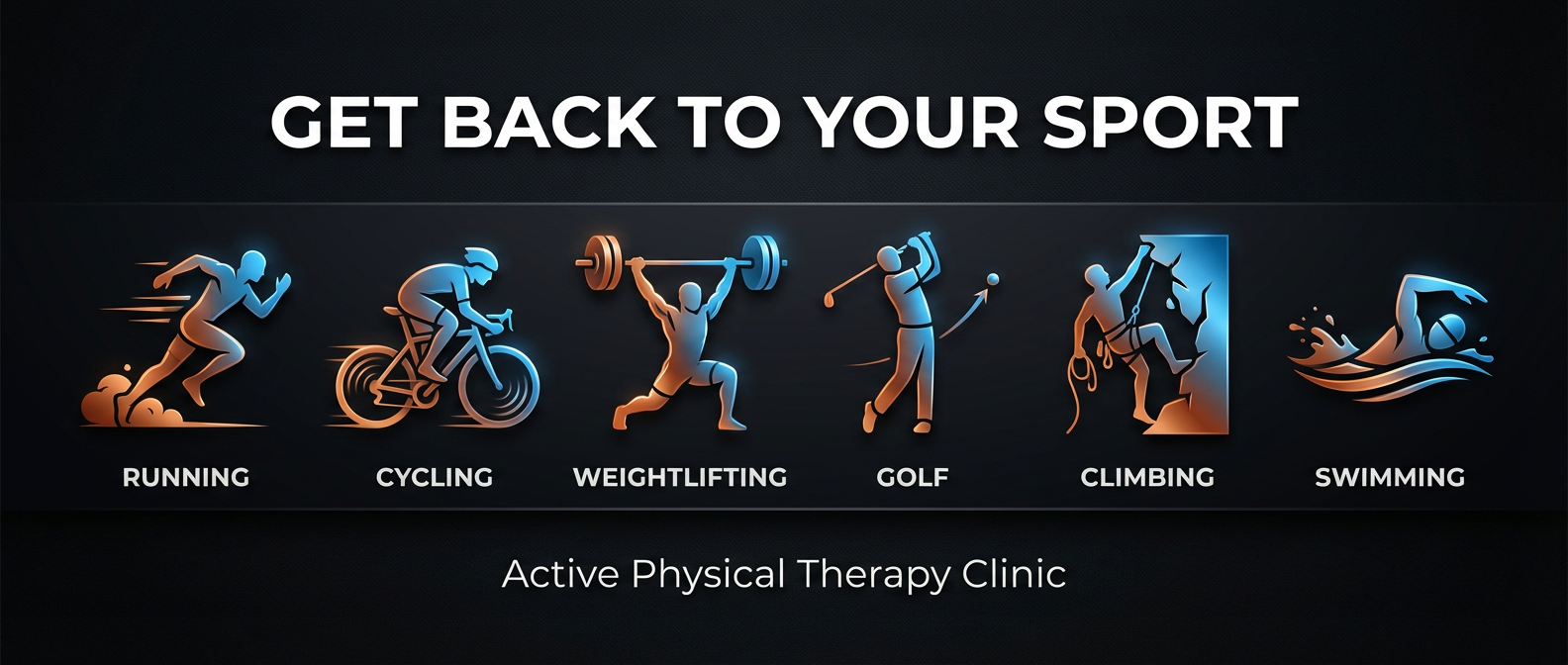 Get back to your sport with Active Physical Therapy