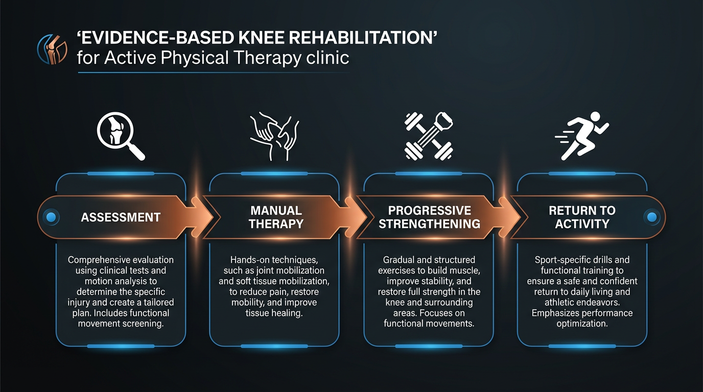 Knee treatment specialists at Active Physical Therapy