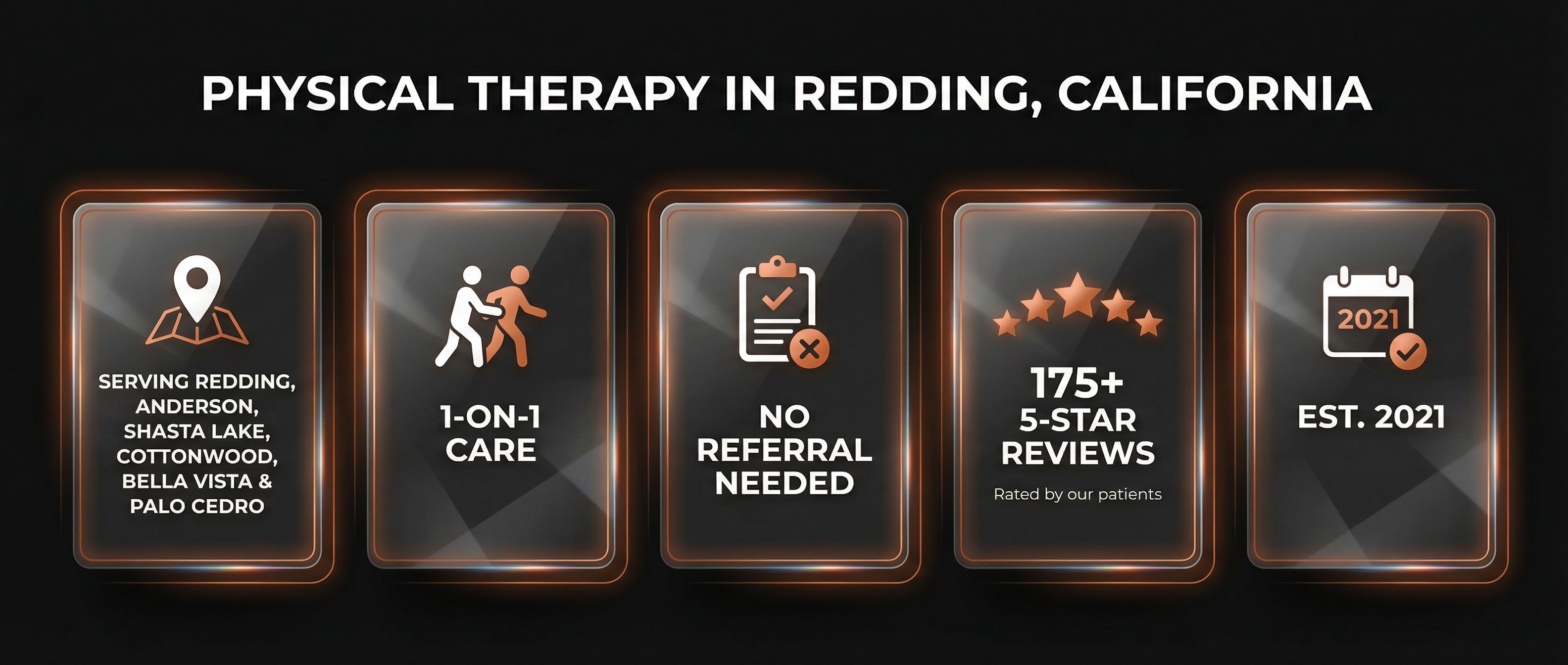 Physical Therapy in Redding California - Active Physical Therapy serving Redding, Anderson, Shasta Lake, Cottonwood, Bella Vista, and Palo Cedro